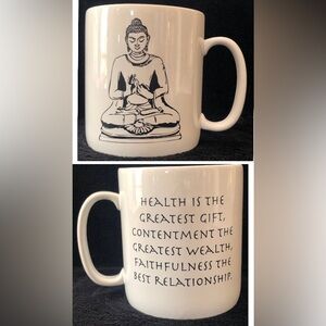 Coventry Buddha Large Coffee Mug Cup Health Gift Faithfulness Relationship 24 Oz